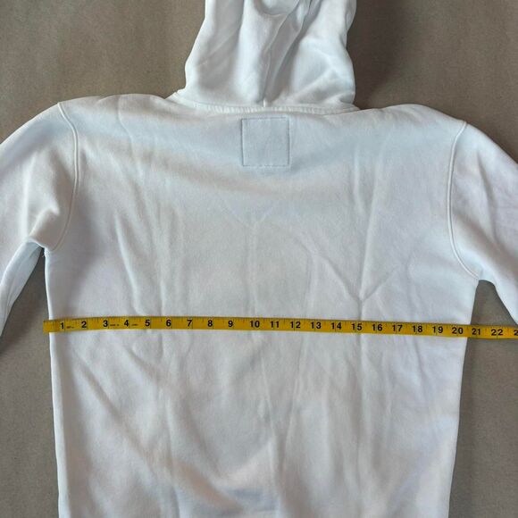 Hollister-co Men's White Hoodie - Picture 7 of 7